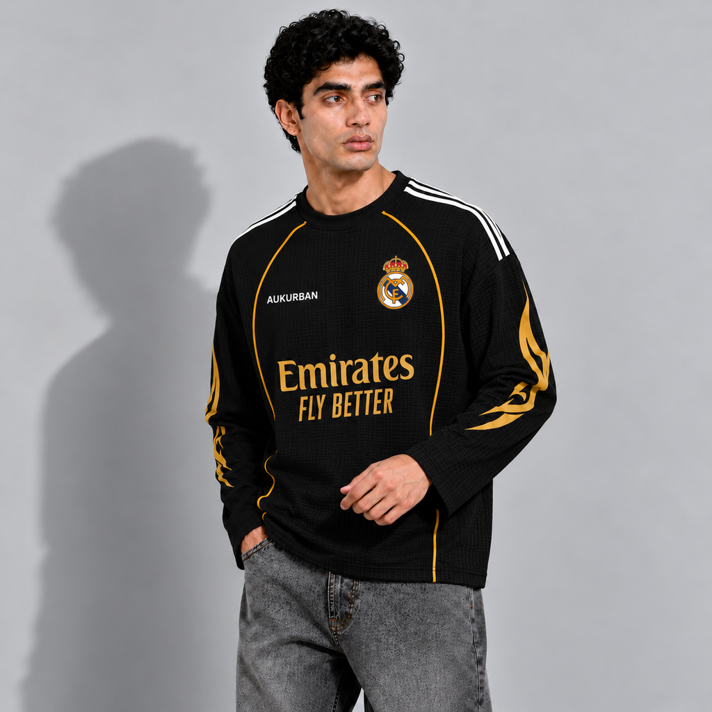 Madrid Gold Waffle Jersey — AUKURBAN
