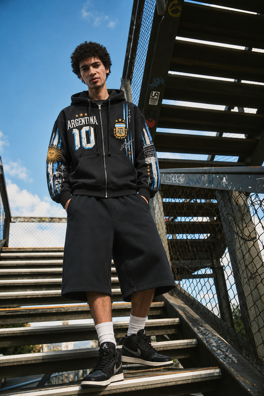Argentina Legacy 10 Zip Hoodie