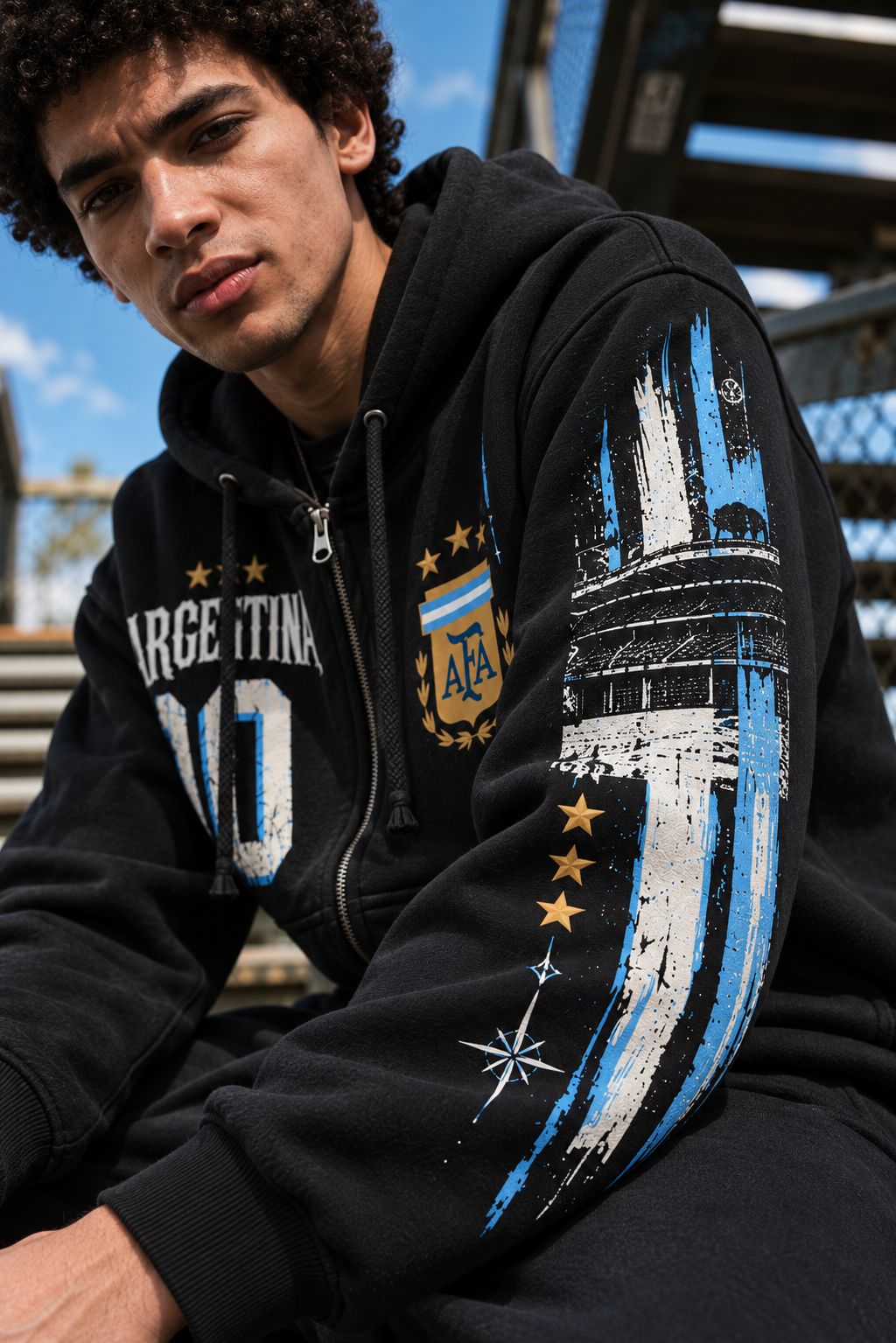 Argentina Legacy 10 Zip Hoodie
