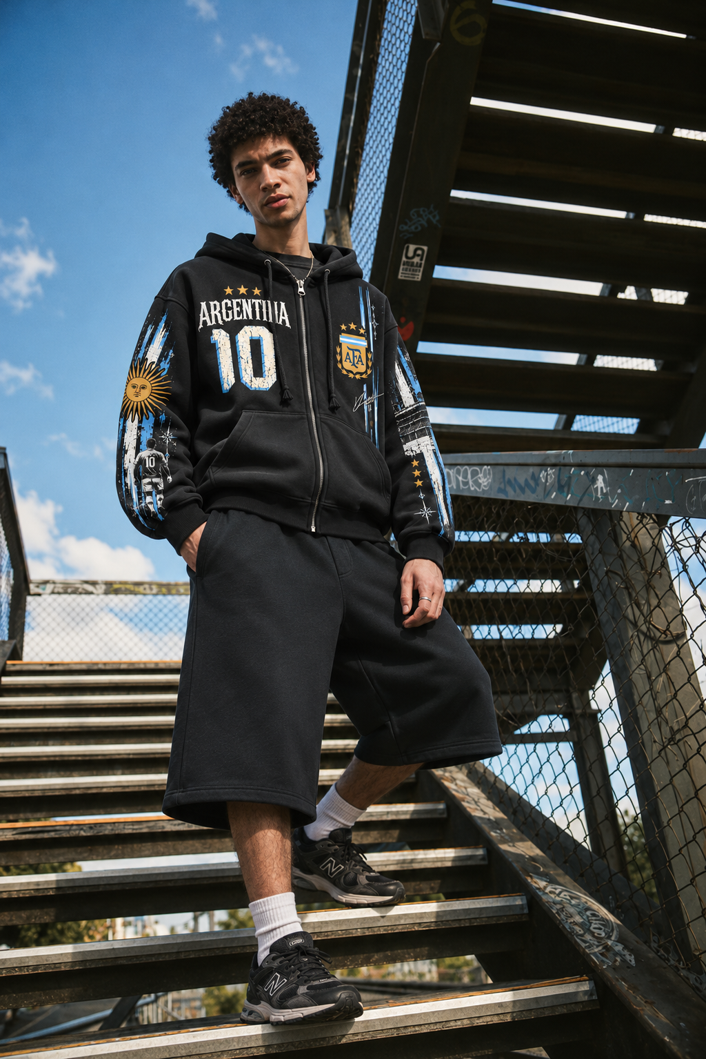 Argentina Legacy 10 Zip Hoodie