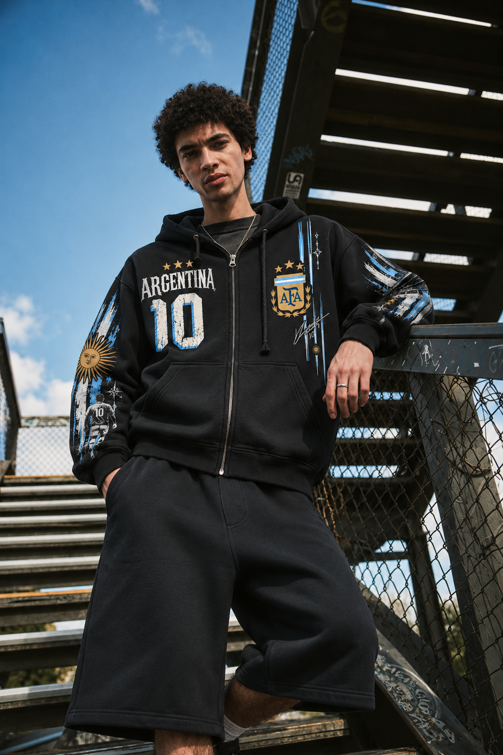 Argentina Legacy 10 Zip Hoodie