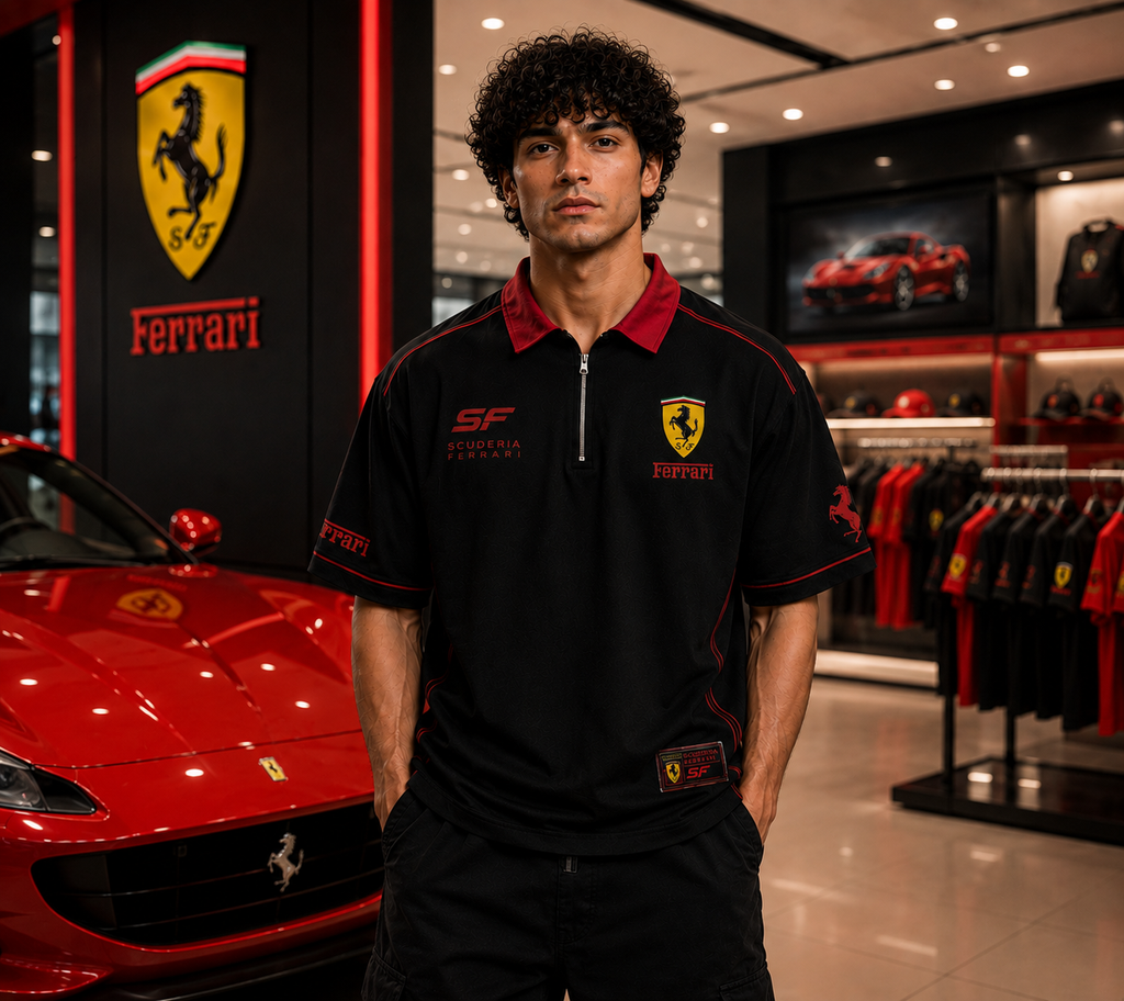 Ferarri Scuderia Velocity Polo – Black Edition