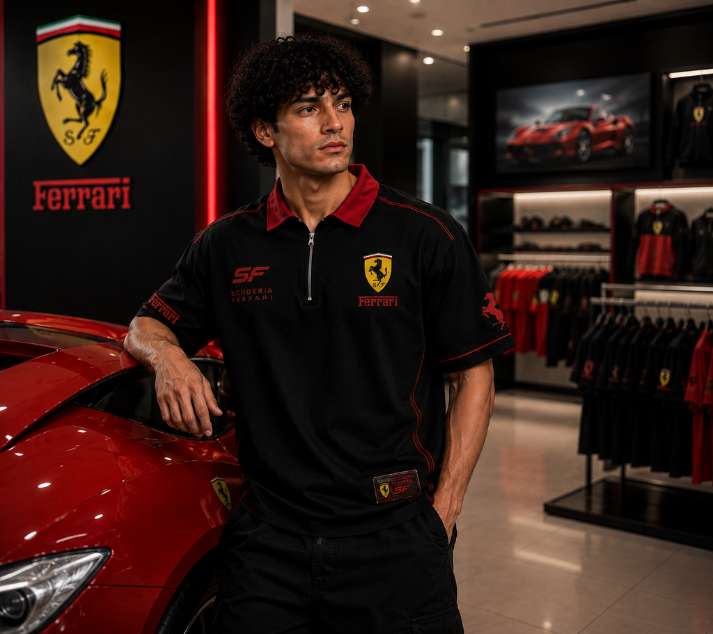 Ferarri Scuderia Velocity Polo – Black Edition