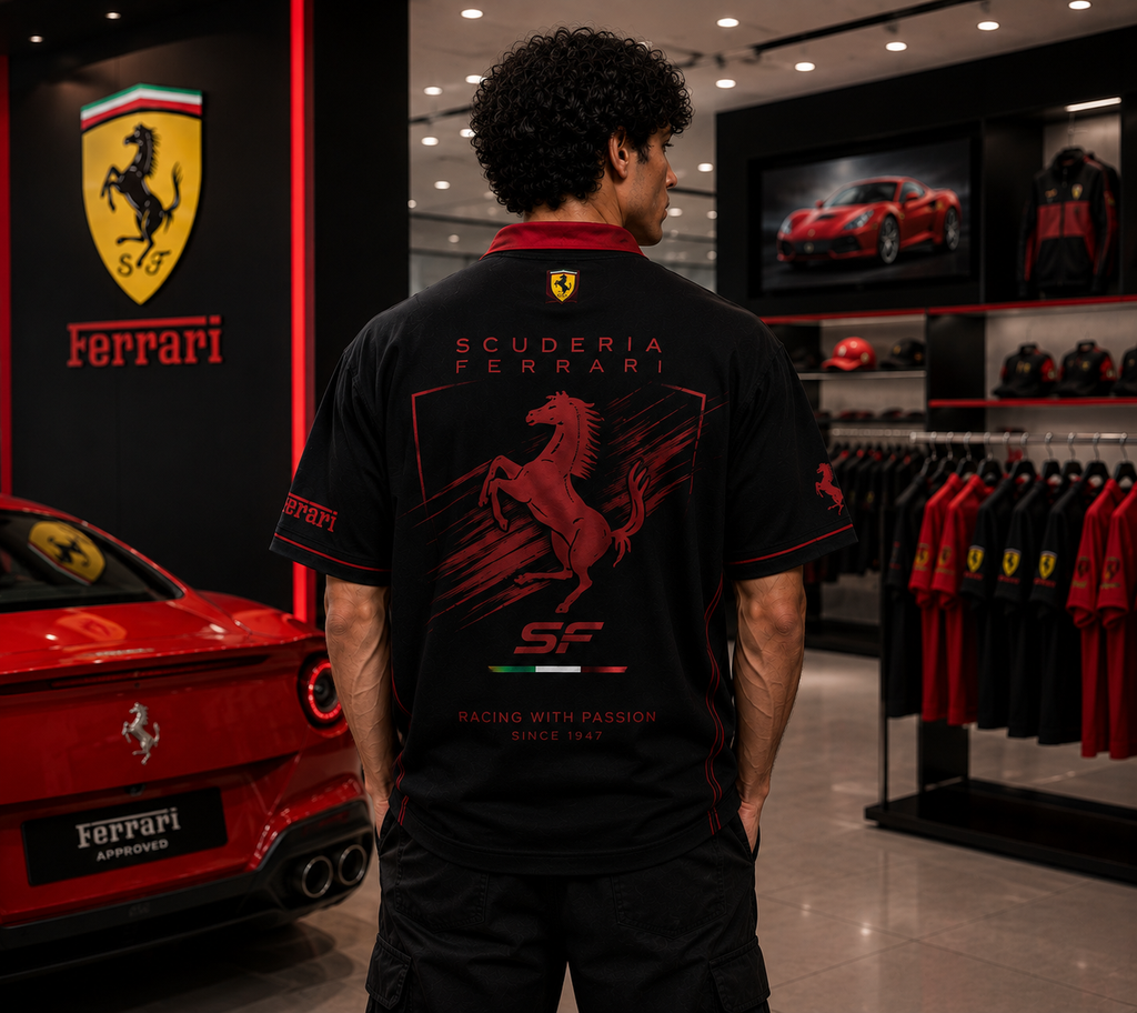 Ferarri Scuderia Velocity Polo – Black Edition