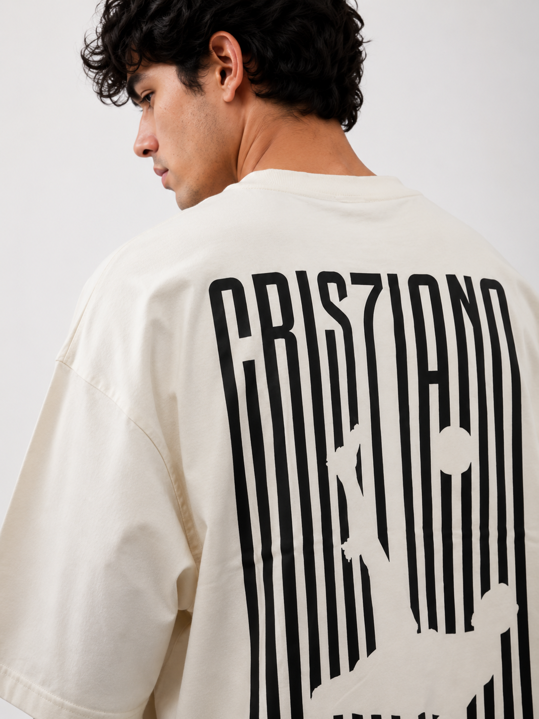 Cristiano Phantom Lines Oversized Tee