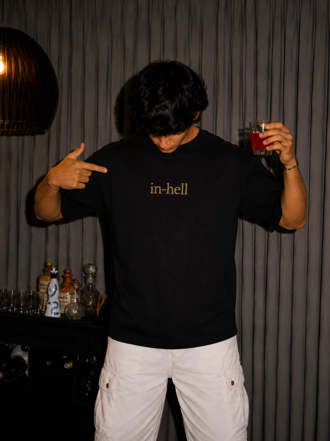 INHALE PEACE - OVERSIZED TEE