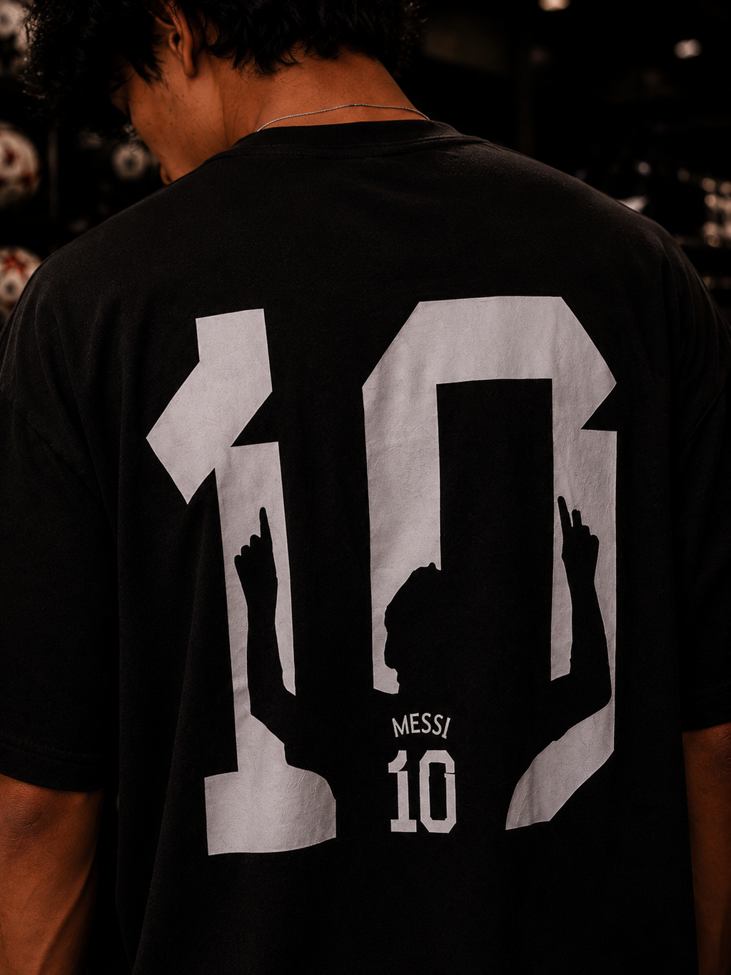 Messi Shadow Oversized Tshirt