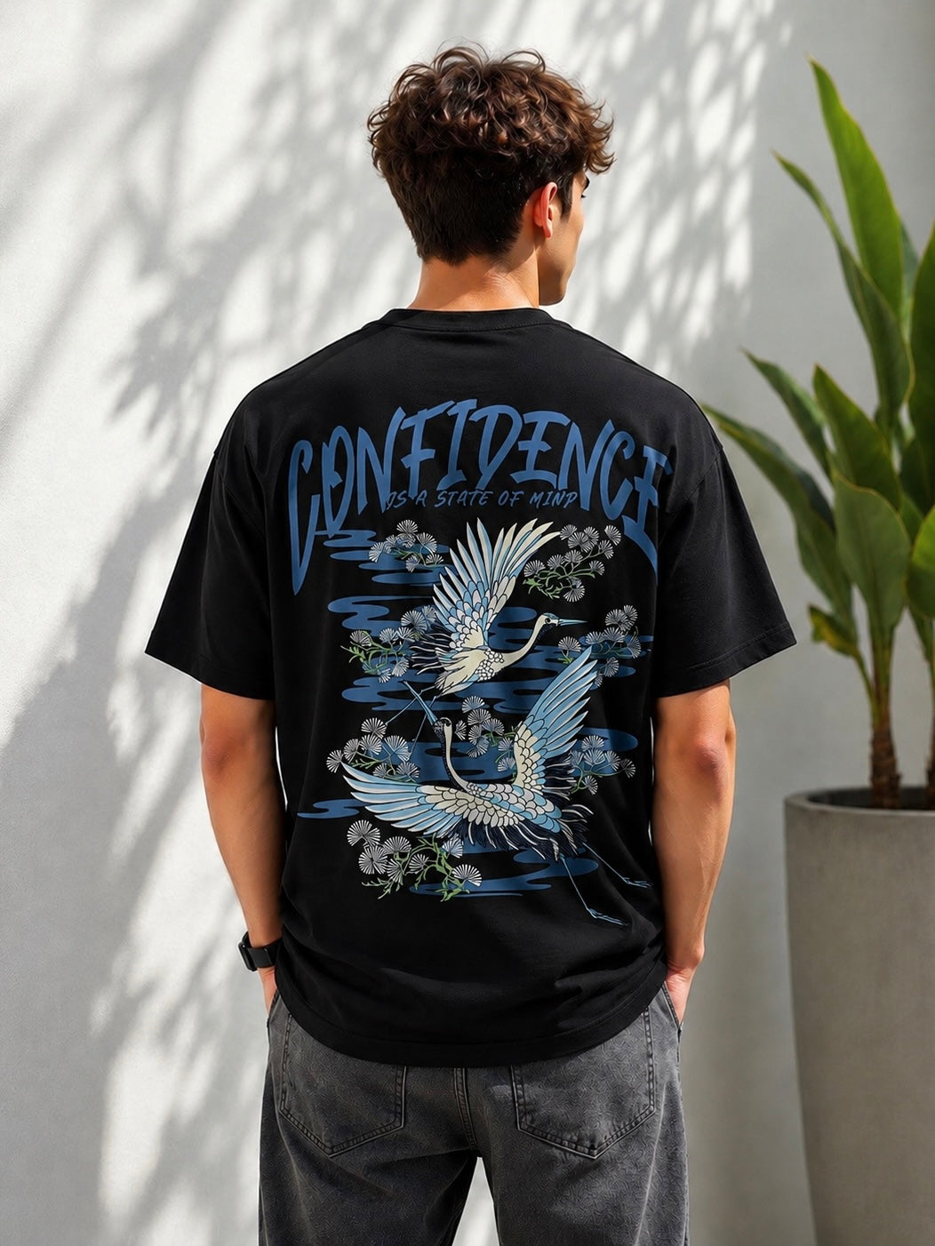 CONFIDENCE - OVERSIZED TEE