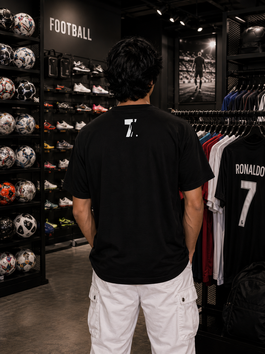 CR7 GOAT - OVERSIZED TEE