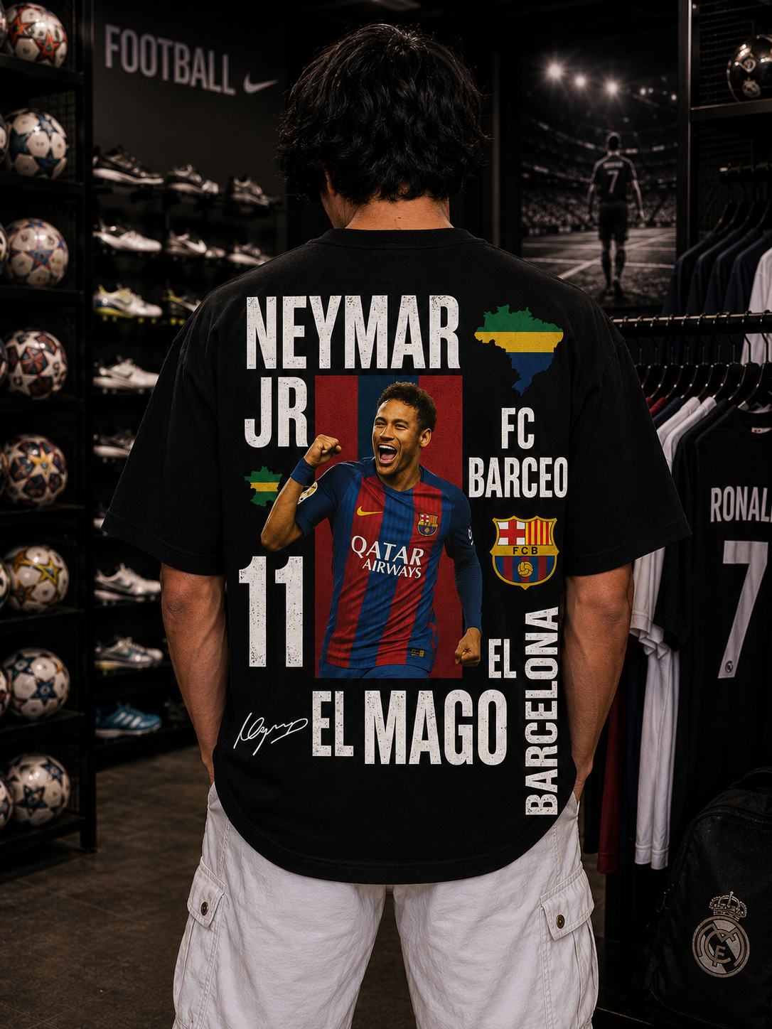 NEYMAR JR. - OVERSIZED TEE