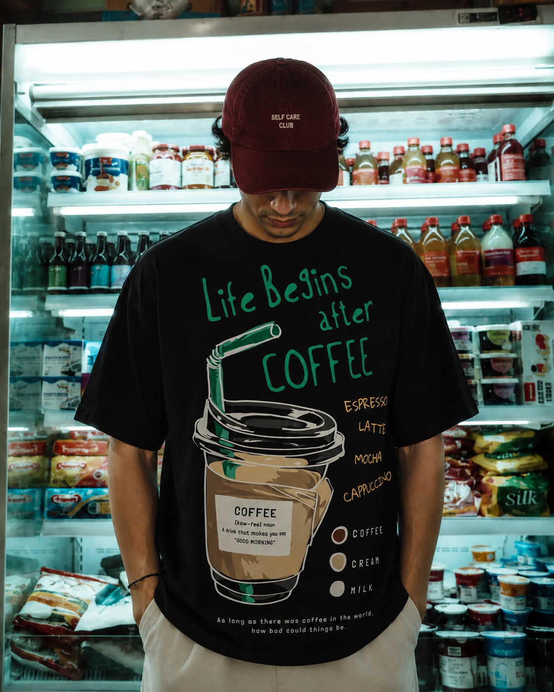 AFTER COFFEE - OVERSIZED TEE