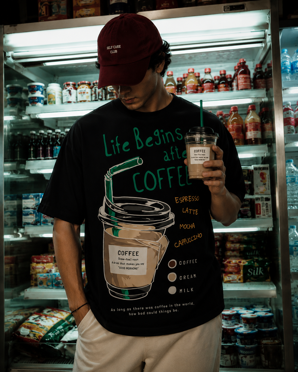 AFTER COFFEE - OVERSIZED TEE
