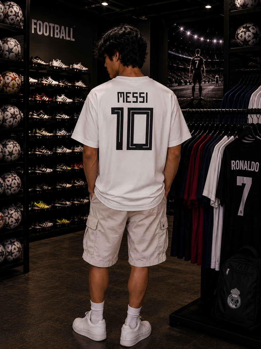 ARGENTINA MESSI - OVERSIZED TEE