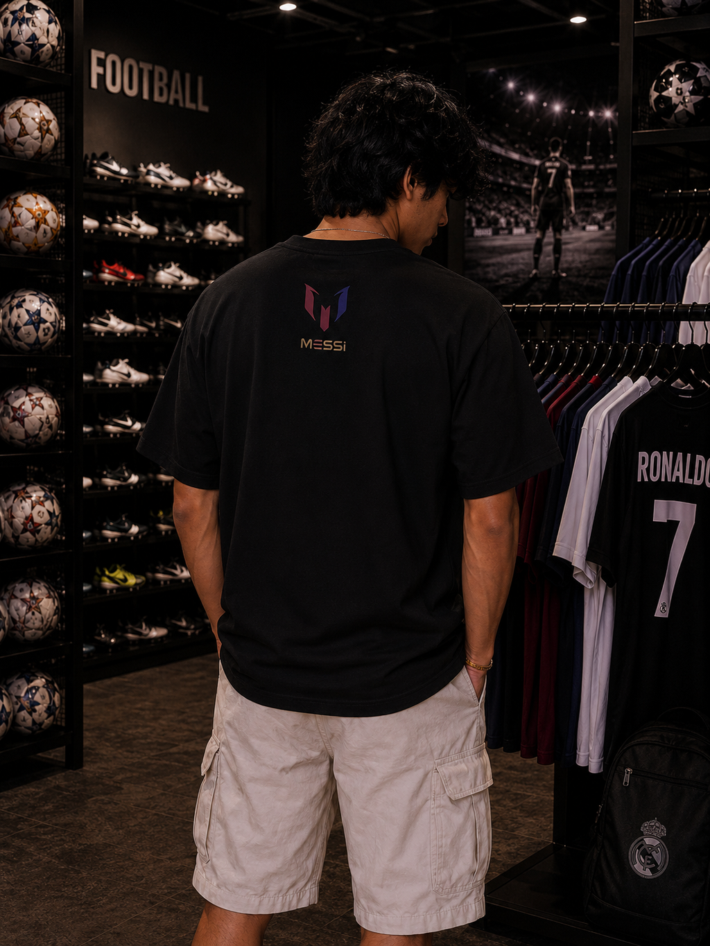 BARCELONA JERSEY - OVERSIZED TEE