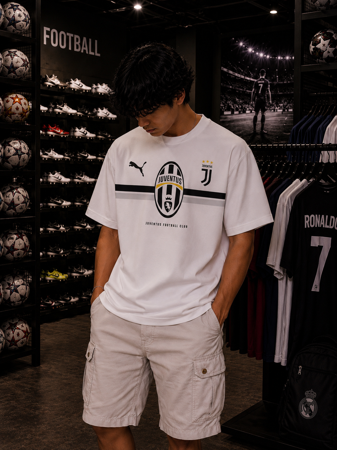 JUVENTUS ROLANDO - OVERSIZED TEE