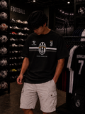 JUVENTUS BLACK - OVERSIZED TEE