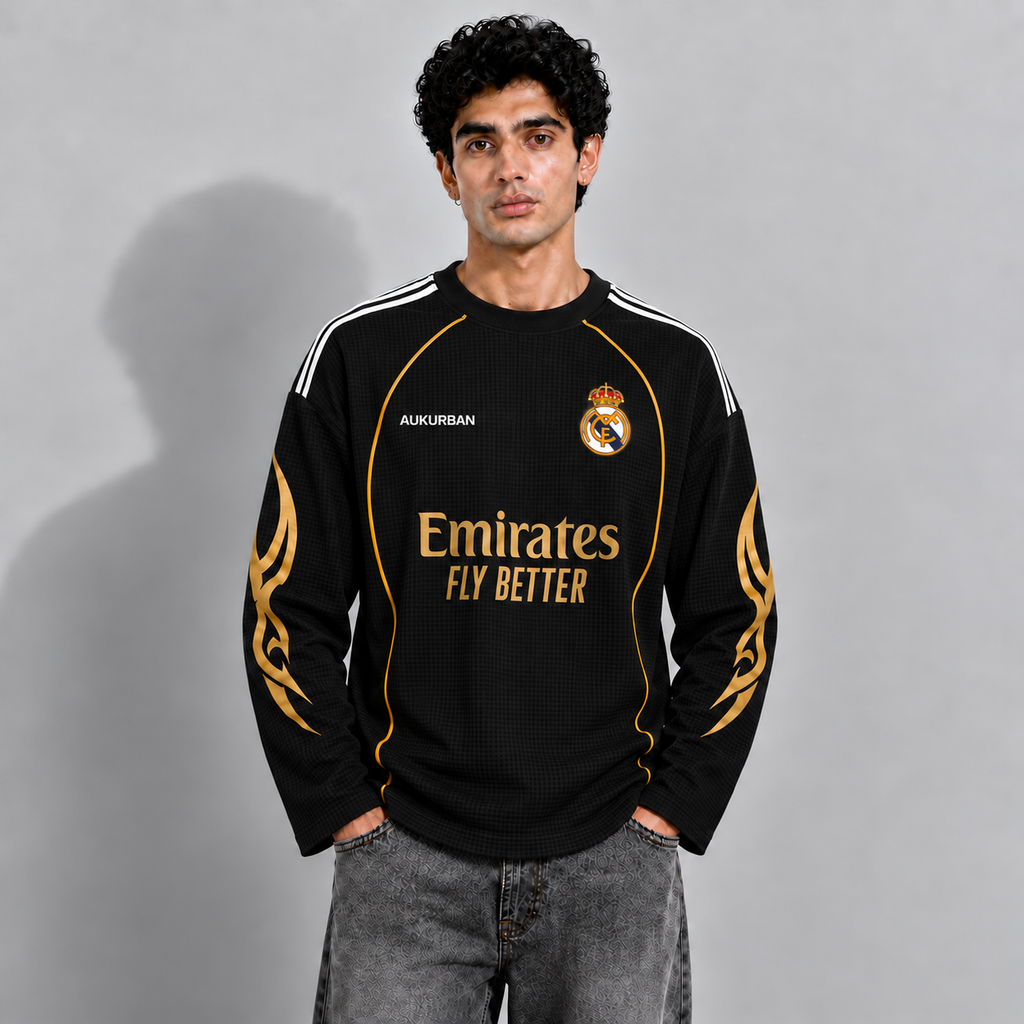Madrid Gold Waffle Jersey — AUKURBAN