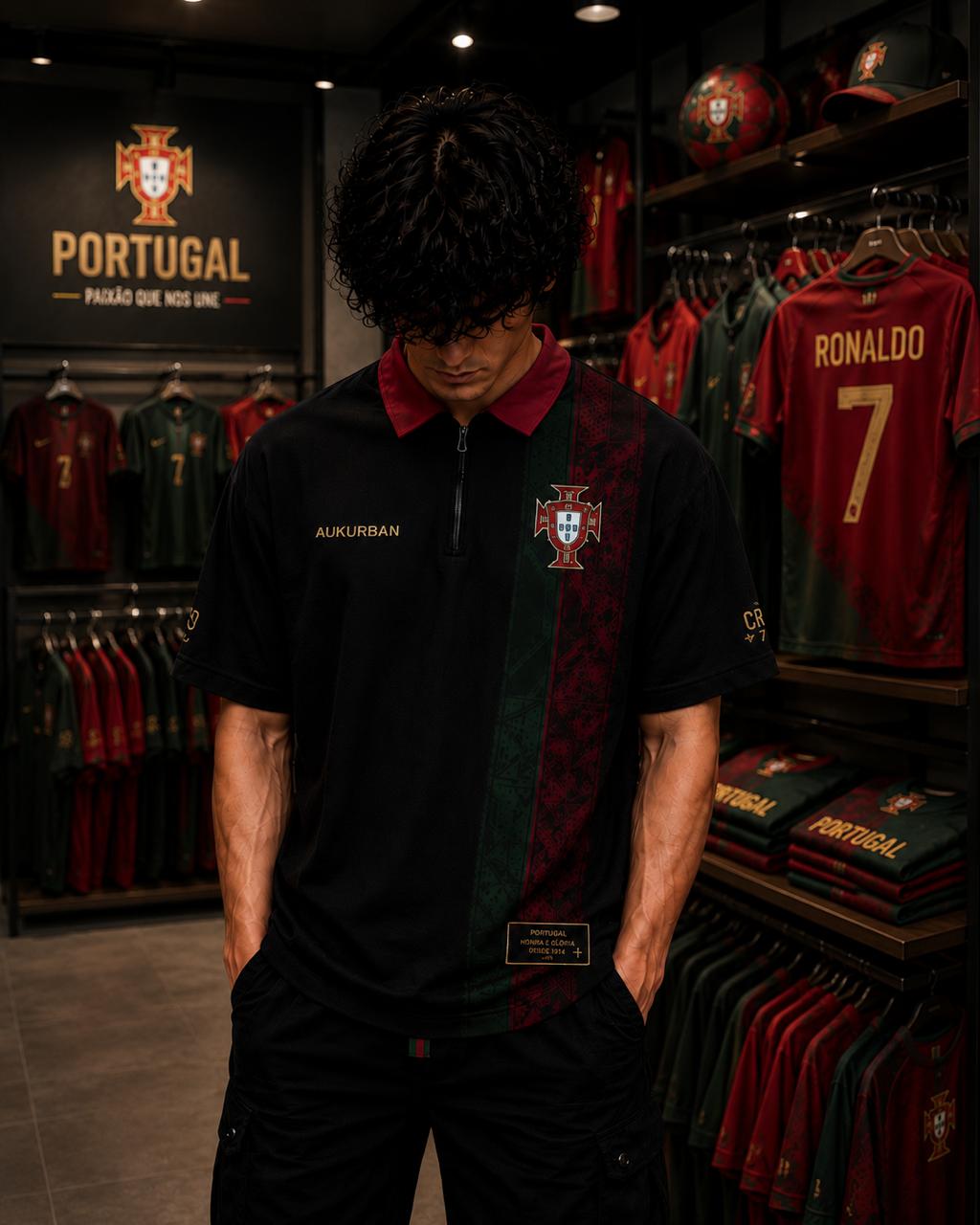Portugal "The GOAT 7" Premium Oversized T-Shirt