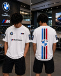 BMW M Motorsport Oversized White T-Shirt | Premium Performance Streetwear