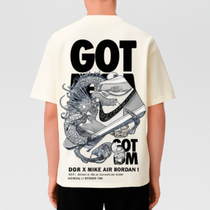 100% cotton Jordan Graffiti