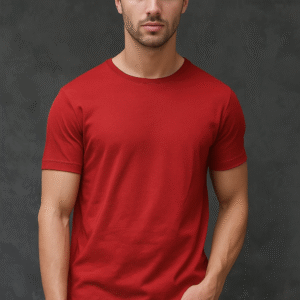 Plain Tshirt 100% Cotton Regular Size With Extra Silicon