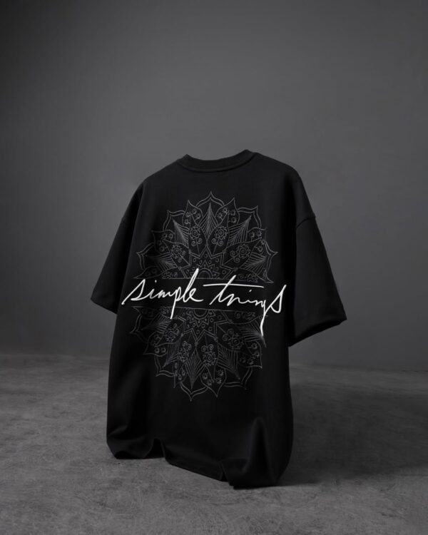 100% cotton simple things Oversized Tshirt - Image 2