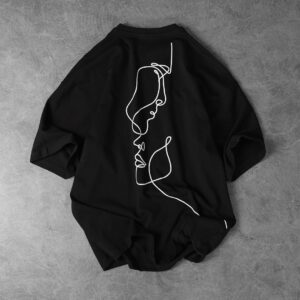 100% cotton mirror Oversized Tshirt