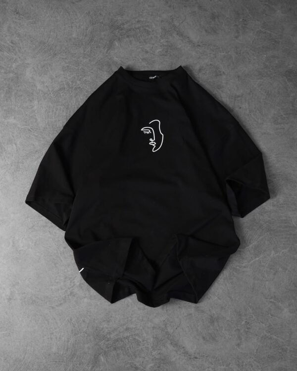 100% cotton mirror Oversized Tshirt - Image 2