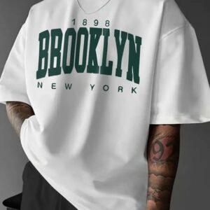 100% cotton Brooklyn Oversized Tshirt