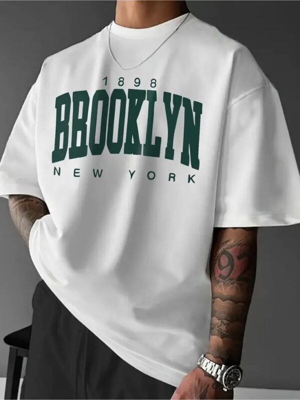 100% cotton Brooklyn Oversized Tshirt