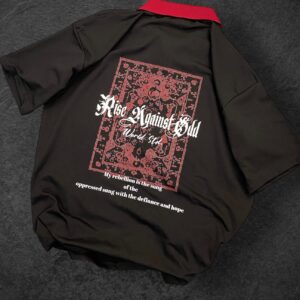 Imported From Vietnam Collar T-shirt RISE AGAINST ODD