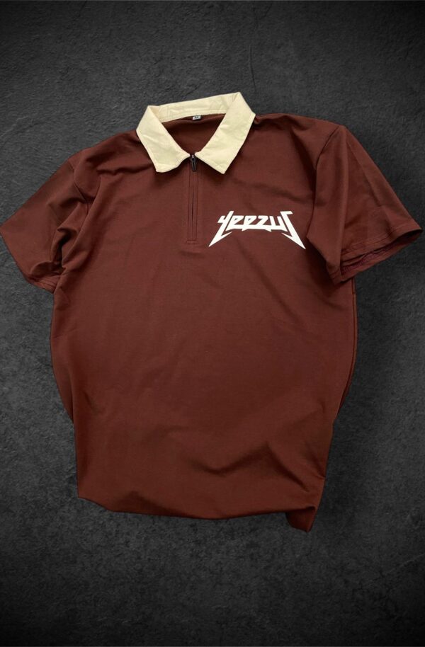 Imported From Vietnam Collar T-shirt YEEZUS - Image 2