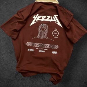 Imported From Vietnam Collar T-shirt YEEZUS