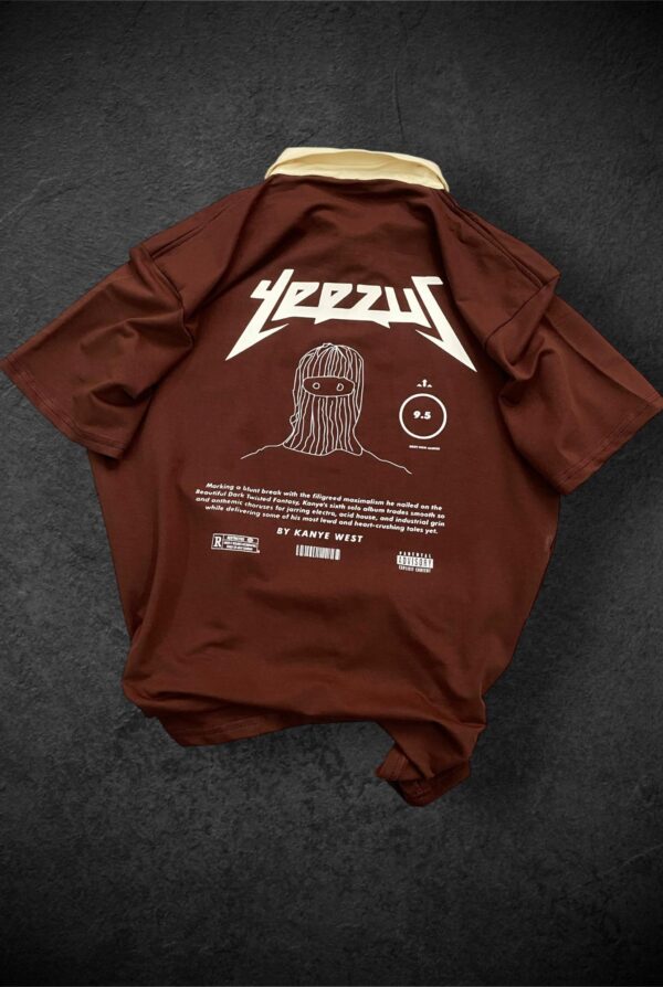 Imported From Vietnam Collar T-shirt YEEZUS