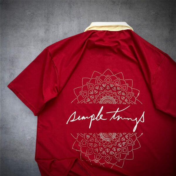 Imported From Vietnam Collar T-shirt SIMPLE THINGS - Image 2