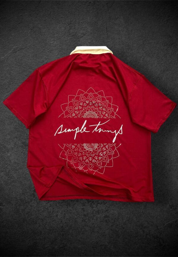 Imported From Vietnam Collar T-shirt SIMPLE THINGS