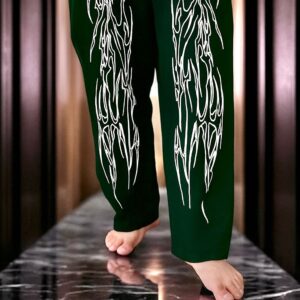 Baggy Lowers Imported From Vietnam DARK GREEN