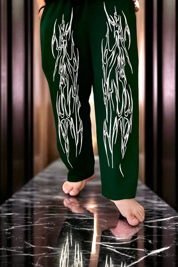 Baggy Lowers Imported From Vietnam DARK GREEN